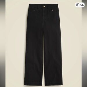 J. Crew Women's Black Chino Pants